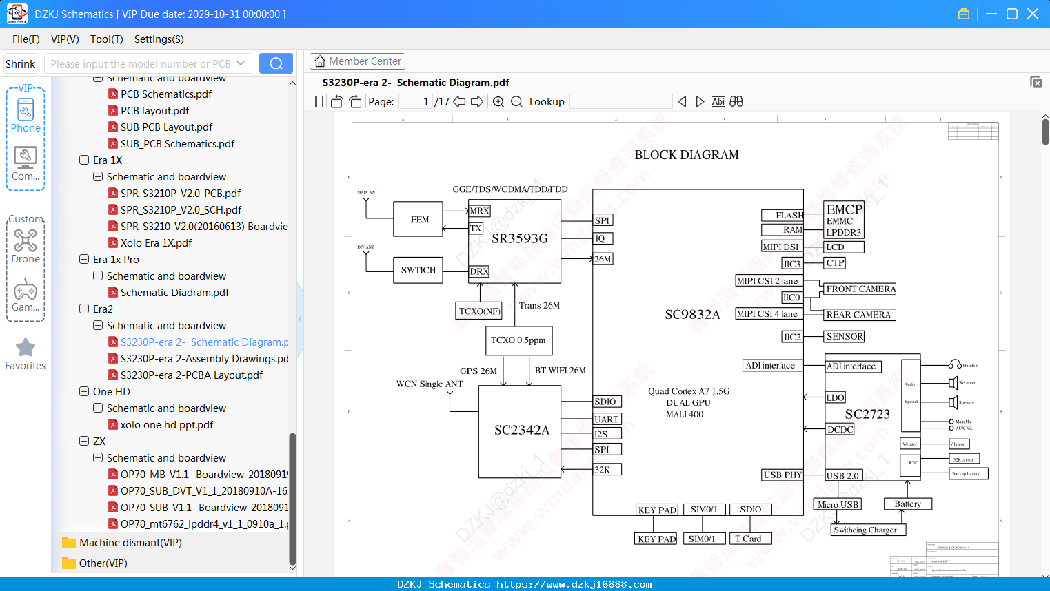 XOLO S3230P-era 2- Schematic Diagram